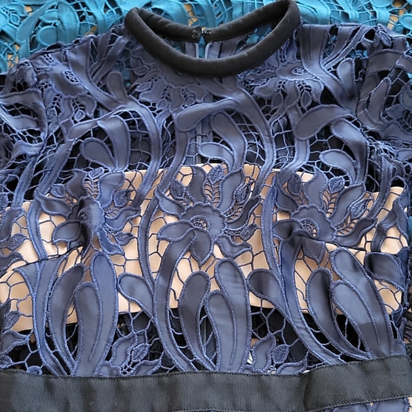 BEAUTIFUL SELF - PORTRAIT LACE FLOWER DRESS - Picture 5 of 16